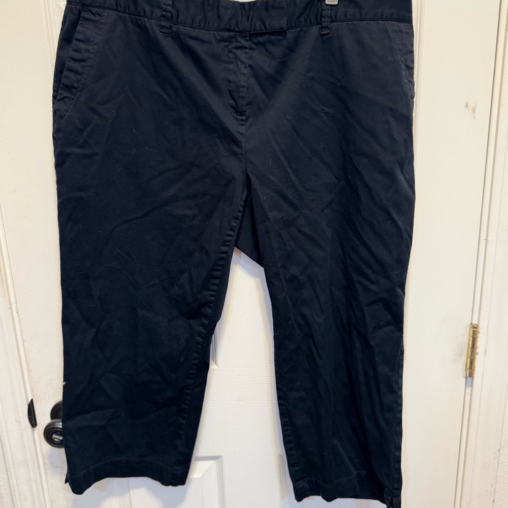 Charter Club Women's Black Classic Fit Pants
